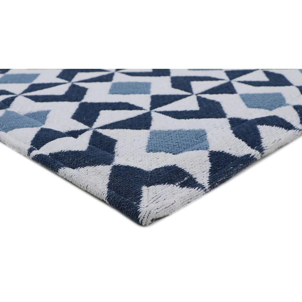 Budget ๐งจ RugSmith Blue Machine Woven Ama Anti-Fatigue Kitchen Mat ๐ - Image 2