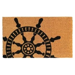 Top 10 ๐ RugSmith Natural & Black Helm Machine Tufted Doormat โญ