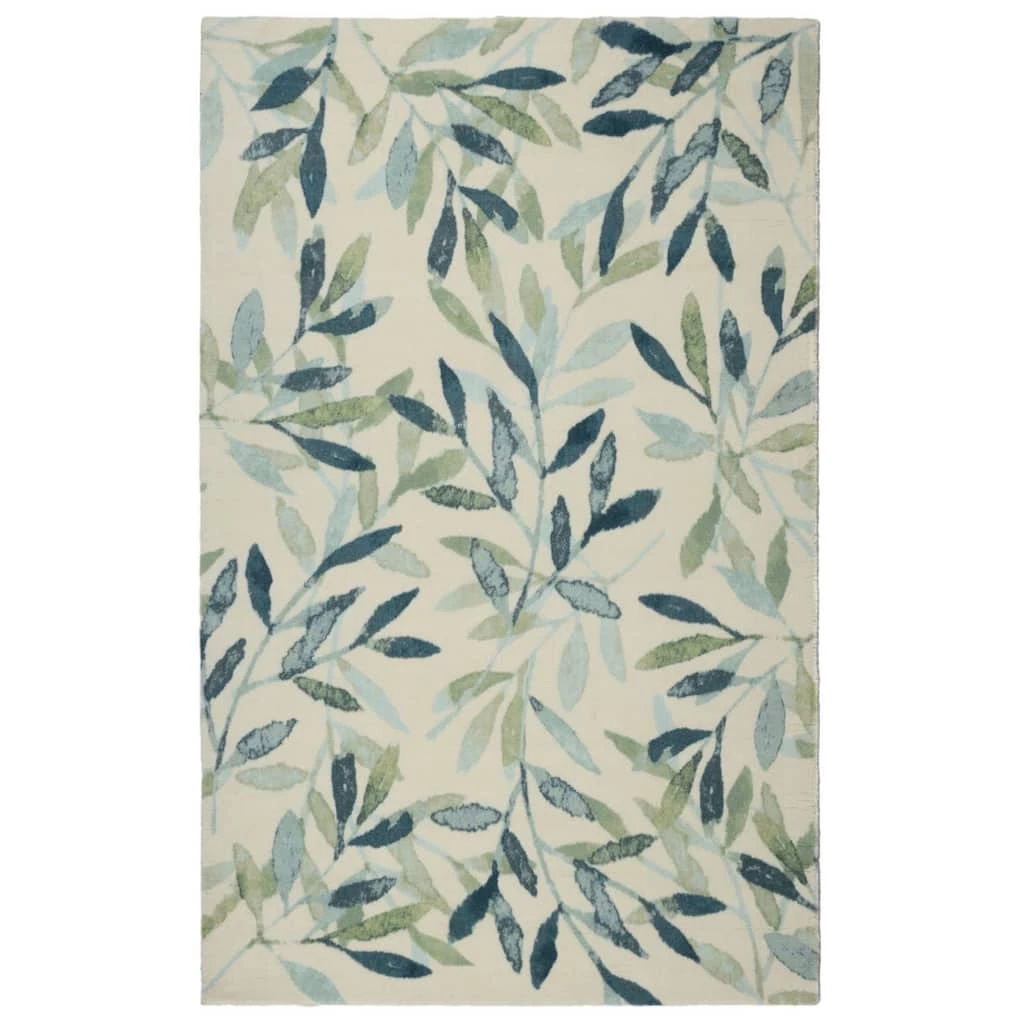 Brand new โ RugSmith Sage Ash Modern Floral Area Rug โ