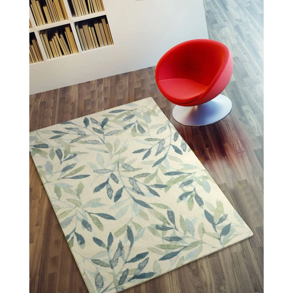 Brand new โ RugSmith Sage Ash Modern Floral Area Rug โ - Image 4