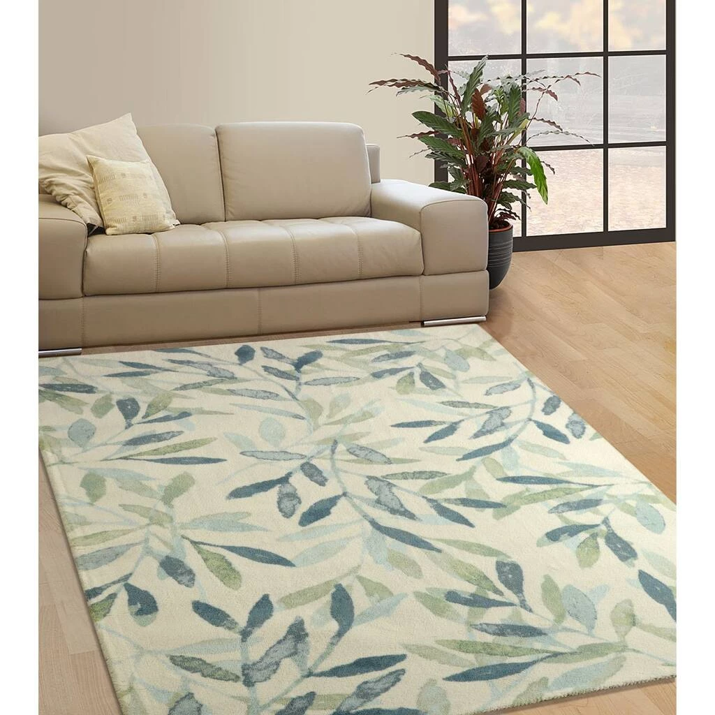 Brand new โ RugSmith Sage Ash Modern Floral Area Rug โ - Image 5