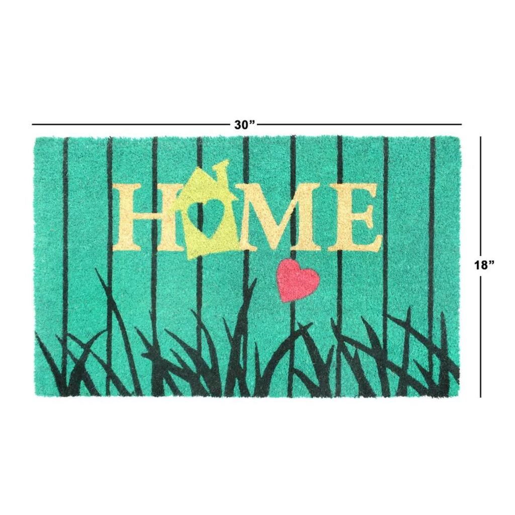 Promo ๐ฏ RugSmith Ice Green Bird House Home Machine Tufted Coir Doormat ๐ฅ - Image 3