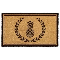 Flash Sale 👏 RugSmith Black Pineapple Machine Tufted Doormat 🤩