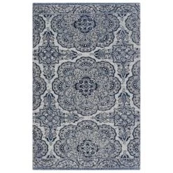 Buy 🎁 RugSmith Blue Medallion Anti-Fatigue Kitchen Mat, 20" x 36" 💯