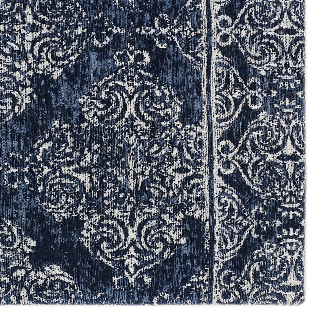 New π RugSmith Blue Trellis Anti-Fatigue Kitchen Mat, 20" x 36" π― - Image 3