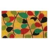 Buy ⭐ RugSmith Colorful Red Vine Machine Tufted Coir Doormat ⌛