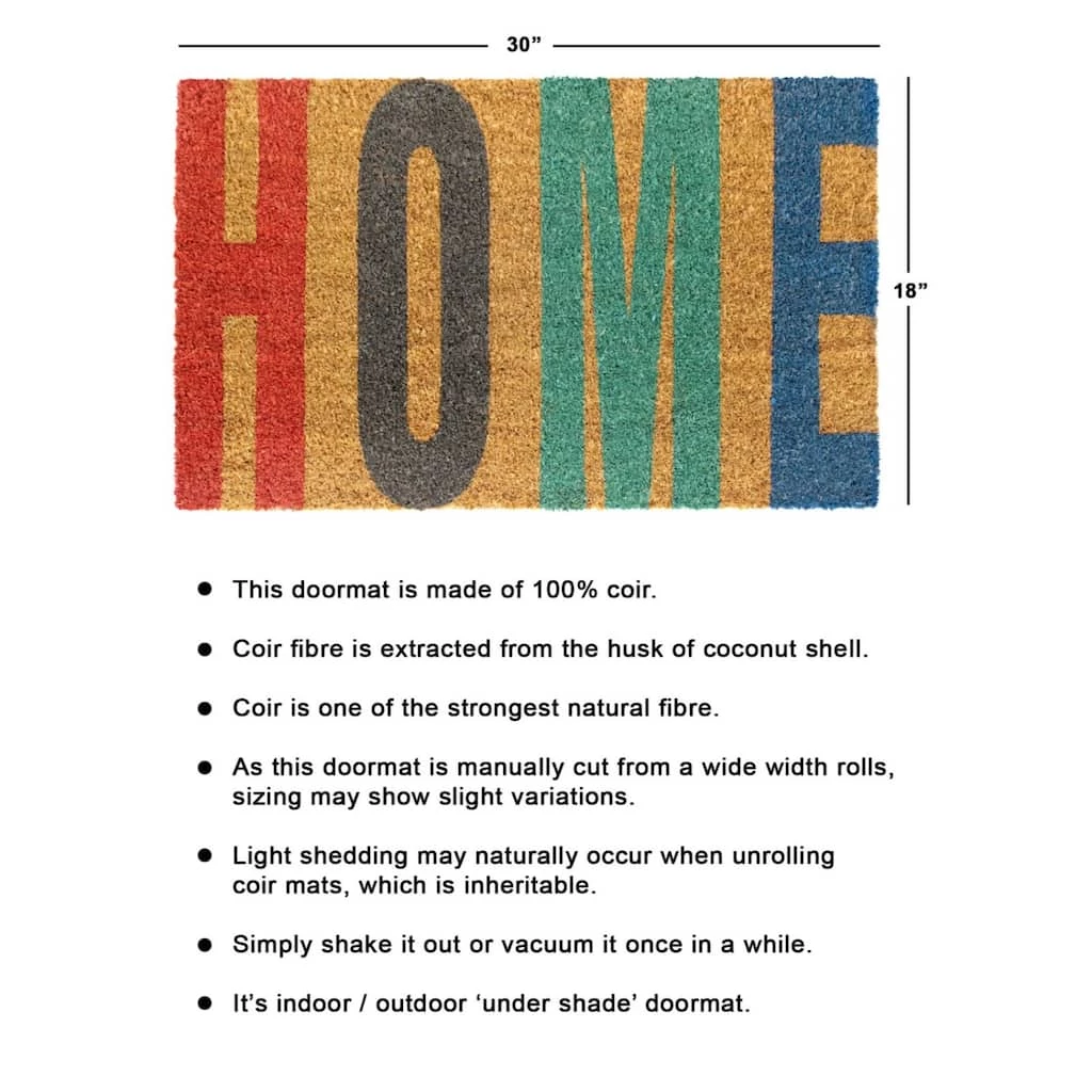 Best reviews of ๐ RugSmith Multicolor Home Machine Tufted Doormat ๐ฏ - Image 3