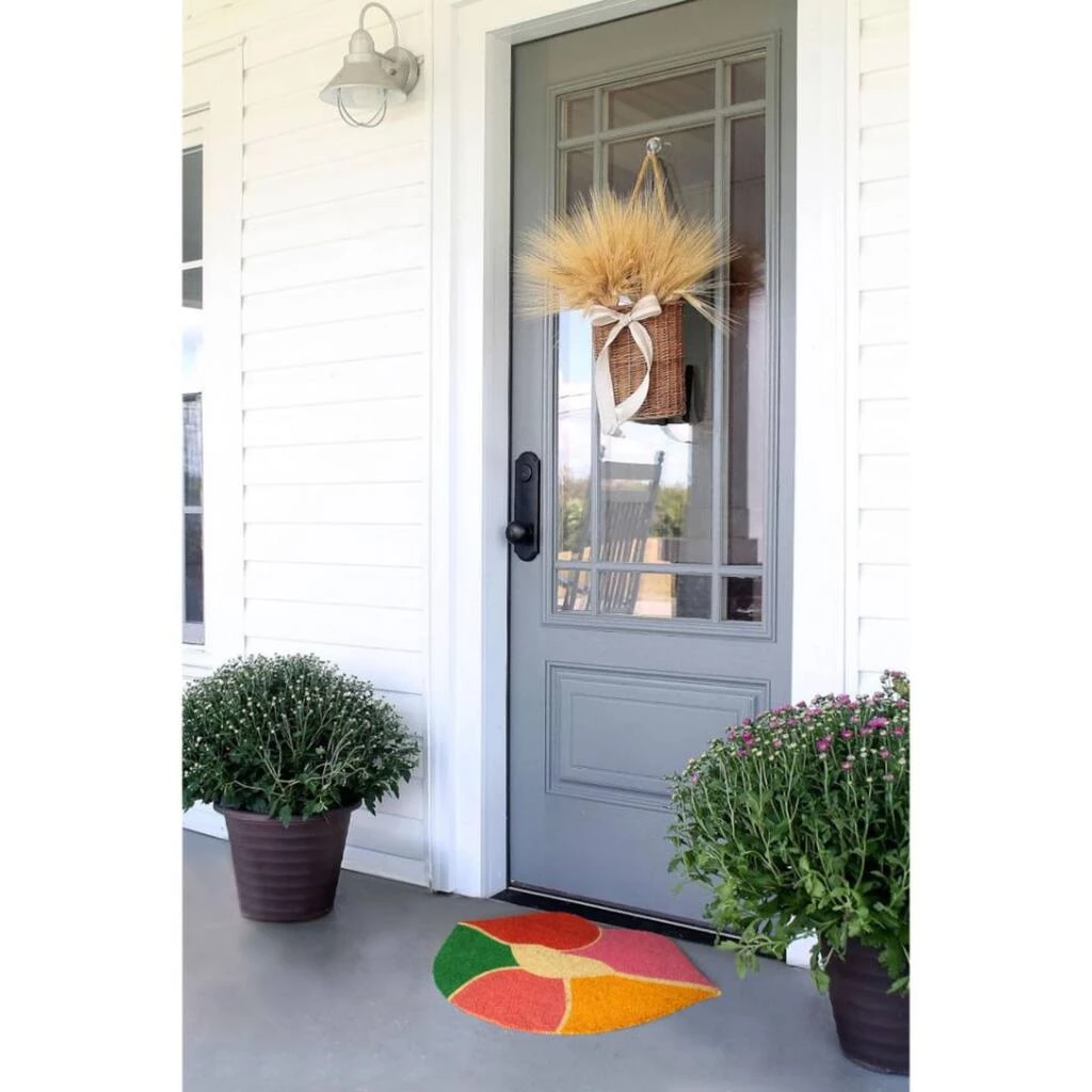 Coupon ๐ฅฐ RugSmith Bleached Colorful Lips Machine Tufted Coir Doormat ๐ - Image 2