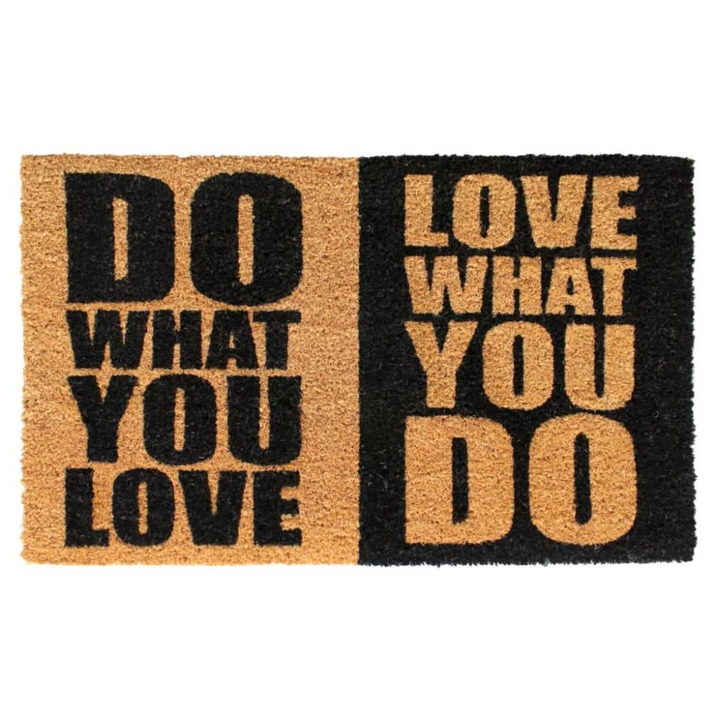 Coupon 👏 RugSmith Natural Machine Tufted Do What You Love Doormat 🎉