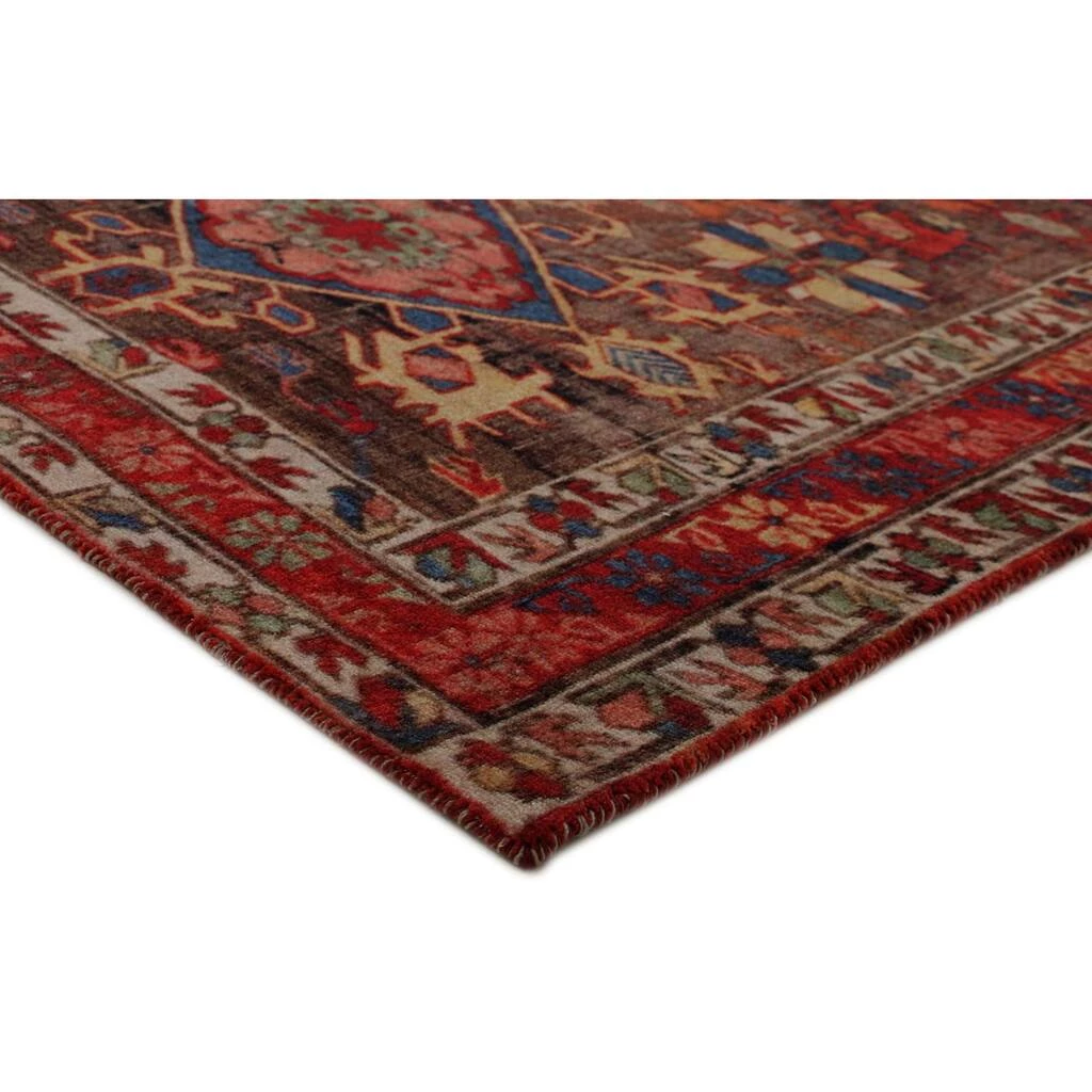 Best deal ๐คฉ RugSmith Red Machine Tufted Edwin Area Rug, 5ft. x 7 ft. โ - Image 3