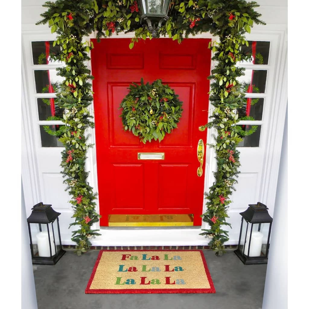 Buy 🎉 RugSmith Multi Machine Tufted Fa La La Doormat 🤩 - Image 2