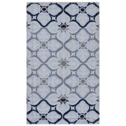 Top 10 ❤️ RugSmith Blue Machine Woven Falynn Anti-Fatigue Kitchen Mat 💯