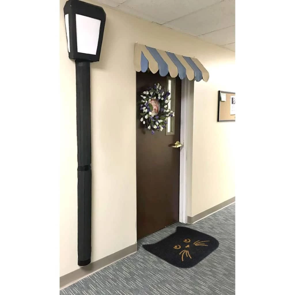 Brand new 🎉 RugSmith Black Machine Tufted Glitter Shaped Cat Doormat 💯 - Image 2