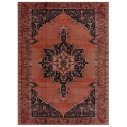 Budget ✨ RugSmith Red Machine Tufted Griselda Area Rug, 7.6ft. x 9.6ft. 🤩