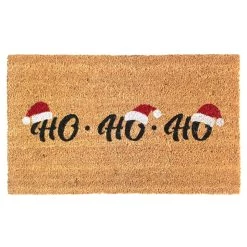 Discount 😀 RugSmith Red Machine Tufted Ho Ho Ho Doormat ✔️