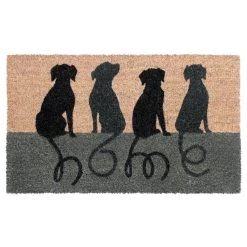 Coupon 🥰 RugSmith Gray Home 🐕 Dogs Machine Tufted Doormat ✨