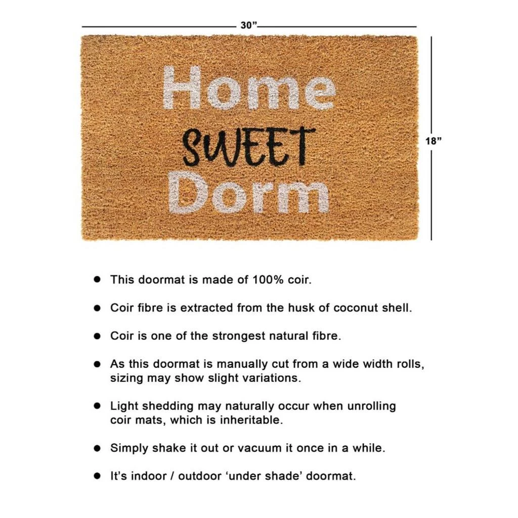Best deal ๐ RugSmith Natural Machine Tufted Home Sweet Dorm Rug, 18" x 30" ๐ - Image 3