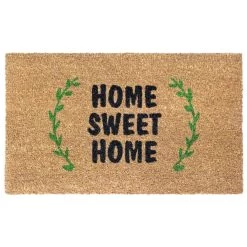 Discount 🥰 RugSmith Black Home Sweet Home Machine Tufted Doormat ⌛