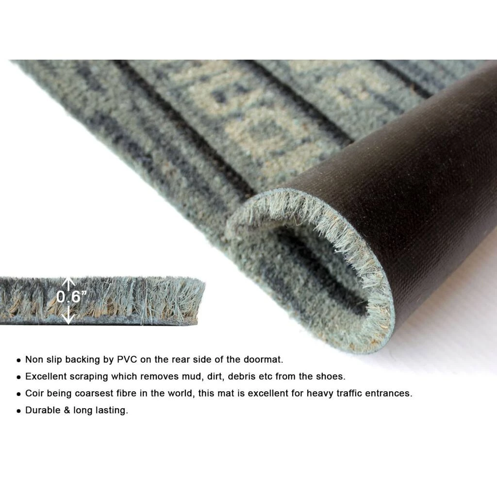 Coupon ๐ RugSmith Multicolor Hope, Live, Love, Laugh Machine Tufted Doormat ๐ - Image 4