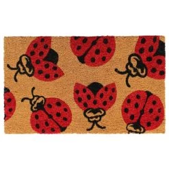Best deal ✨ RugSmith Natural Machine Tufted Lady Bug Rug, 18" x 30" 👏