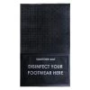 New 🔔 RugSmith Layered Rubber Sanitizer Doormat, Tray & Foam Insert, 36" x 60" 👏