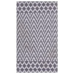 Flash Sale 😀 RugSmith Gray Machine Woven Anti-Fatigue Lobo Kitchen Mat, 20" x 36" 🎉