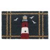 Best Pirce 🛒 RugSmith Multicolor Lighthouse Machine Tufted Doormat 😍