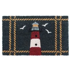 Best Pirce 🛒 RugSmith Multicolor Lighthouse Machine Tufted Doormat 😍