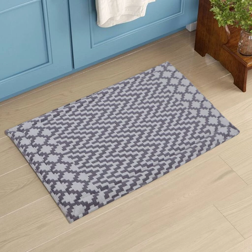 Best Pirce 👍 RugSmith Cream Machine Woven Anti-Fatigue Lobo Kitchen Mat, 20" x 36" ✔️ - Image 4