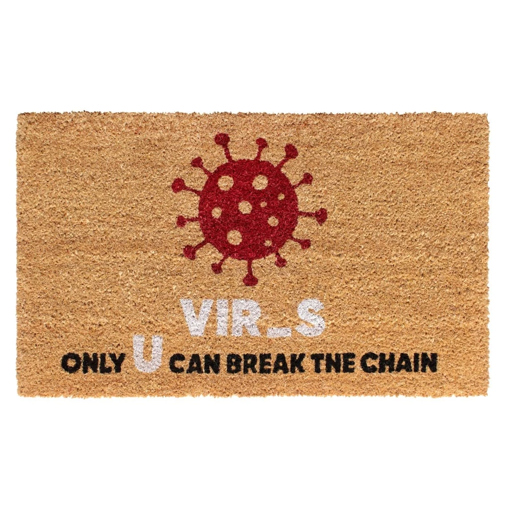 Budget ๐ฅฐ RugSmith Only U Can Break the Chain Machine Tufted Doormat ๐ฅ