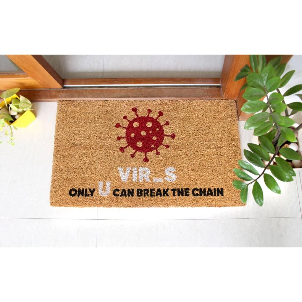 Budget ๐ฅฐ RugSmith Only U Can Break the Chain Machine Tufted Doormat ๐ฅ - Image 2