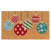 Top 10 ✨ RugSmith Natural Machine Tufted Ornaments Doormat, 18'' x 30'' ⌛