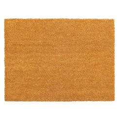 Deals 🎁 RugSmith Natural Machine Tufted Plain Doormat ⌛