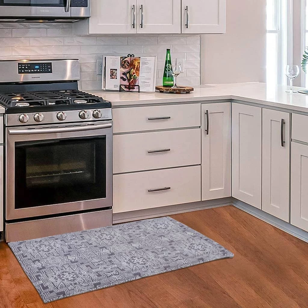 Budget ๐ฅ RugSmith Gray Pueblito Anti-Fatigue Kitchen Mat ๐ - Image 5