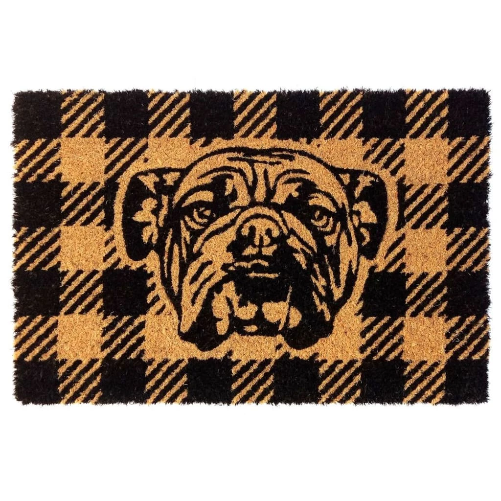 Best reviews of 🎉 RugSmith Buffalo Check Pug Doormat 🔥