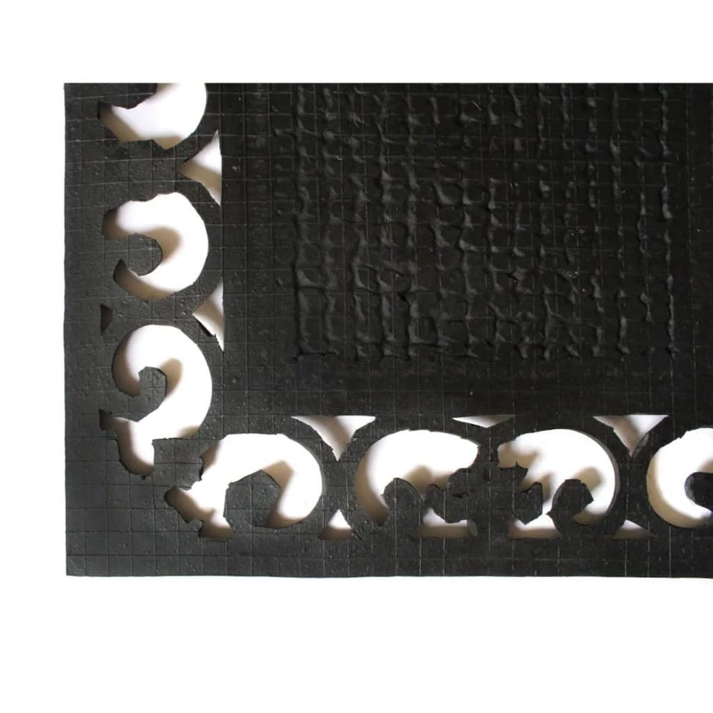 Cheapest ๐ฏ RugSmith Natural & Black Irongate Striped Molded Rubber & Coir Doormat ๐ - Image 5