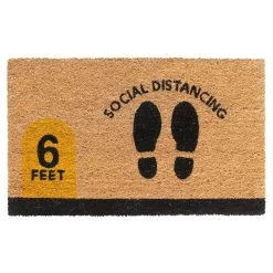 Promo 🎉 RugSmith Social Distancing Doormat 💯