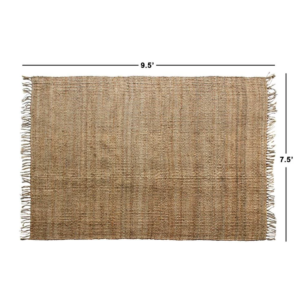 Best deal ๐ RugSmith Natural Handloom Woven Splendid Fringed Area Rug, 7.5ft. x 9.5ft. ๐ - Image 3