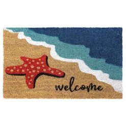 Buy 👍 RugSmith Starfish Welcome Doormat 👍