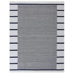 Best Pirce 😀 RugSmith Black & White Hand Woven Mid-Century Modern Sutton Area Rug 🎁