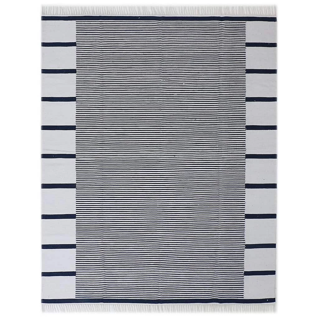 Best Pirce π RugSmith Black & White Hand Woven Mid-Century Modern Sutton Area Rug π