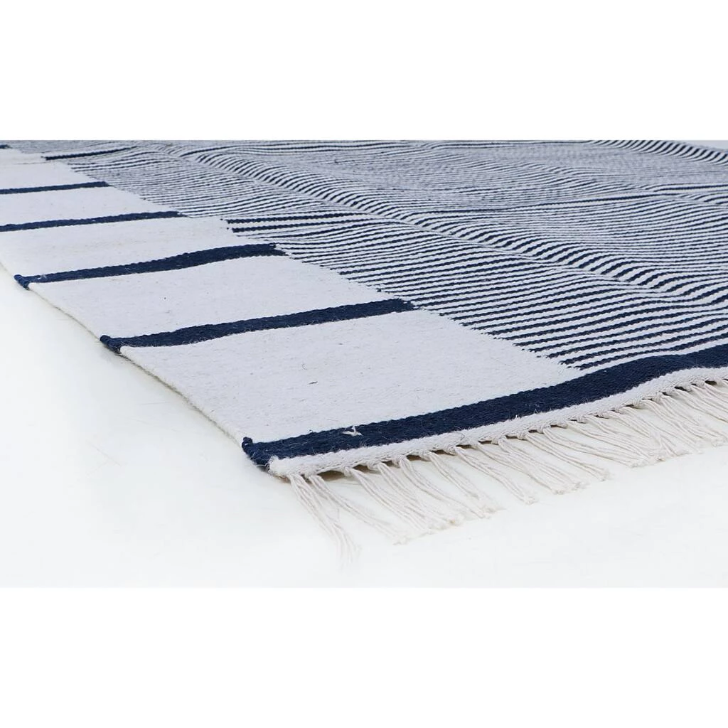 Best Pirce π RugSmith Black & White Hand Woven Mid-Century Modern Sutton Area Rug π - Image 2