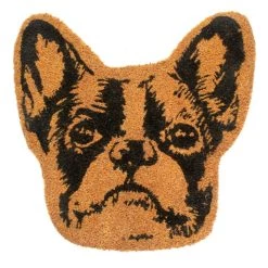 Wholesale ✔️ RugSmith Natural Machine Tufted Terrier Head Coir Doormat 🛒