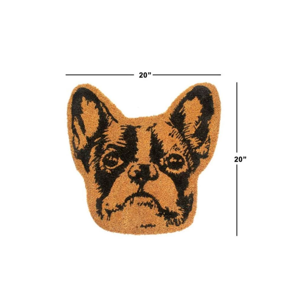 Wholesale ✔️ RugSmith Natural Machine Tufted Terrier Head Coir Doormat 🛒 - Image 3
