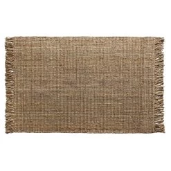 Brand new 🧨 RugSmith Natural Handloom Woven Urban Fringed Doormat, 5ft. x 7ft. ❤️