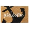 Best reviews of 🛒 RugSmith Brown Machine Tufted Welcome Anchor Doormat 😉