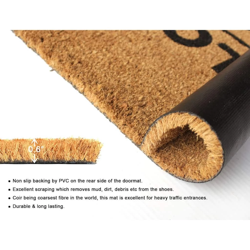 Outlet โจ RugSmith Brown Machine Tufted Welcome Arrow Doormat ๐ฏ - Image 4