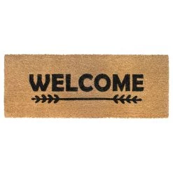 Wholesale ❤️ RugSmith Brown Machine Tufted Welcome Arrow Long Doormat 🔥