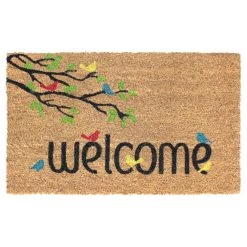 Best reviews of 🛒 RugSmith Multi Machine Tufted Welcome Birds Doormat 🛒