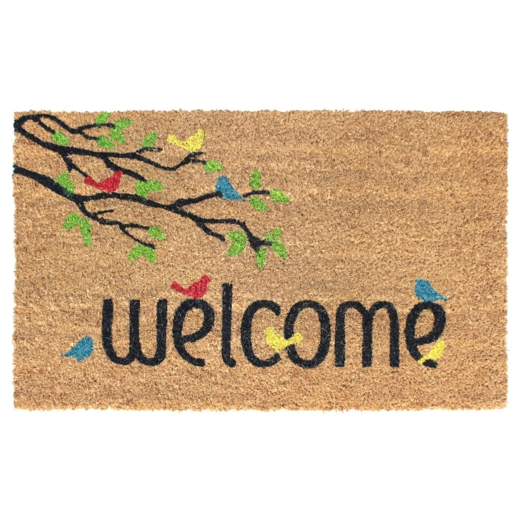 Best reviews of 🛒 RugSmith Multi Machine Tufted Welcome Birds Doormat 🛒